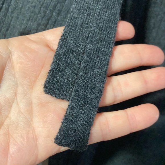 Spiritual Gangster Luxe Essential Rib Jogger Charcoal Grey Size Small - Picture 8 of 16